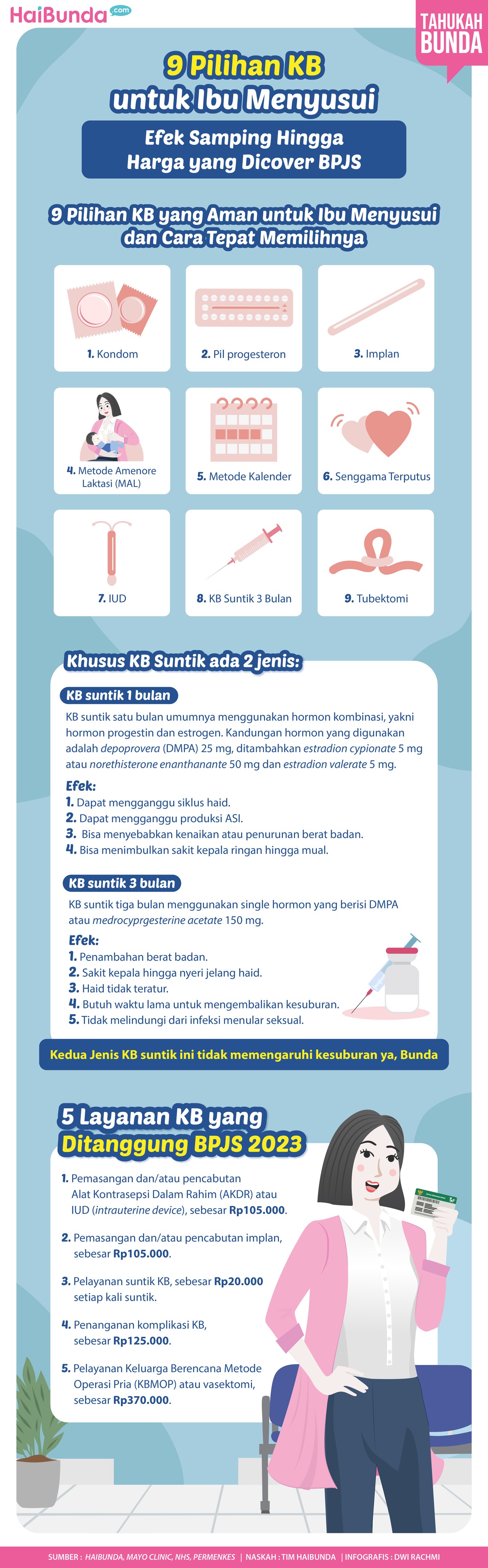 9 Pilihan KB yang Aman untuk Ibu Menyusui dan Cara Tepat Memilihnya 9 Pilihan KB yang Aman untuk Ibu Menyusui dan Cara Tepat Memilihnya