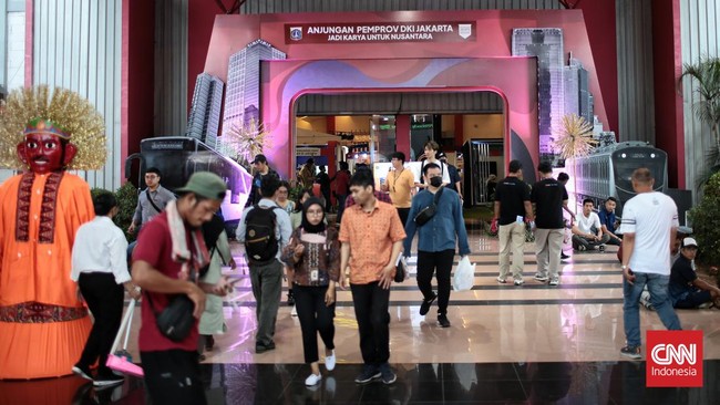 Sebagian besar nilai transaksi Rp7,3 triliun selama Jakarta Fair didapat dari sektor otomotif. 
