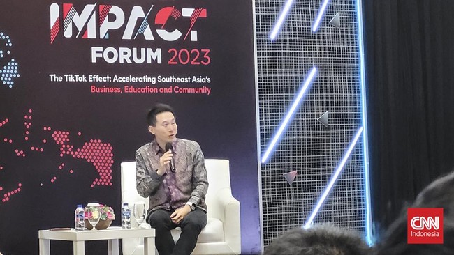 Meski CEO TikTok Shou Zi Chew mengaku senang jika anak main TikTok di AS. Ada apa memangnya?