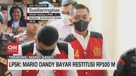 VIDEO: LPSK: Mario Dandy Bayar Restitusi Rp100 M
