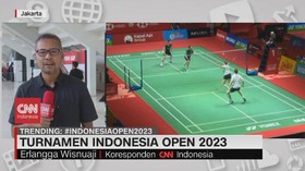 VIDEO: Turnamen Indonesia Open 2023