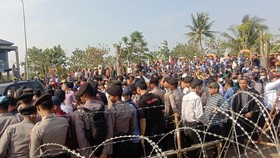 Kericuhan Pecah saat Demo Al-Zaytun, Dua Orang Sempat Ditangkap