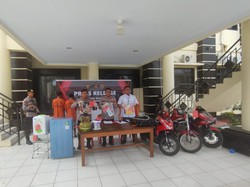 4 Pria di Pohuwato Gorontalo Curi Motor-iPhone Ditangkap
