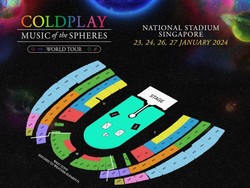 Harga Tiket Coldplay Singapura, Indonesia, Malaysia, Lebih Murah Mana?