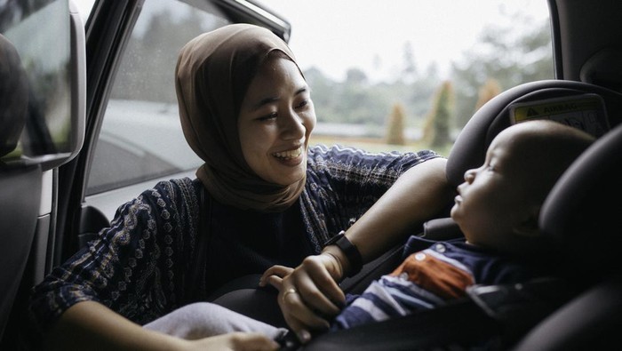 Ilustrasi Car Seat untuk Bayi