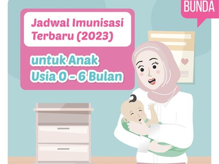 Jadwal Imunisasi Terbaru (2023) untuk Anak Usia 0 - 6 Bulan