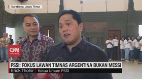 VIDEO: Jawaban Erick Thohir Soal Kedatangan Messi ke Indonesia