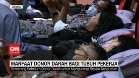 VIDEO: Manfaat Donor Darah Bagi Tubuh Pekerja