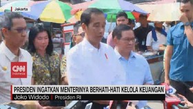VIDEO: Presiden Ingatkan Menterinya Berhati-Hati Kelola Keuangan