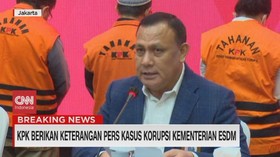 VIDEO: KPK Beri Keterangan Kasus Korupsi Kementerian ESDM