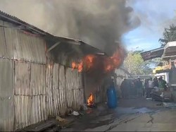Pasar Relokasi di Kota Batu Kebakaran Lagi, Kerugian Rp 300 Juta