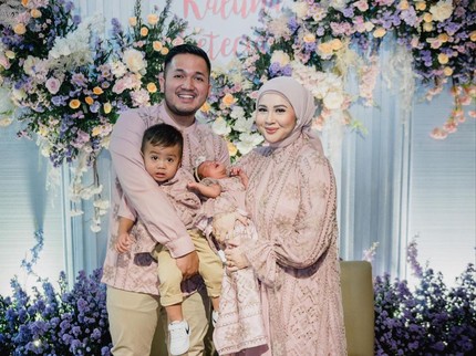 7 Potret Akikah Anak Kedua Kesha Ratuliu, Khidmat dan Penuh Kebahagiaan