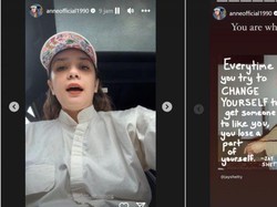 Putri Anne Istri Arya Saloka Lepas Hijab