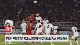 VIDEO: Tahan Palestina, Modal Bagus Indonesia Lawan Argentina