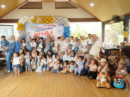 Keseruan Birthday Bash IKC MOMAMI di Depok, Story Telling hingga Tukar Kado