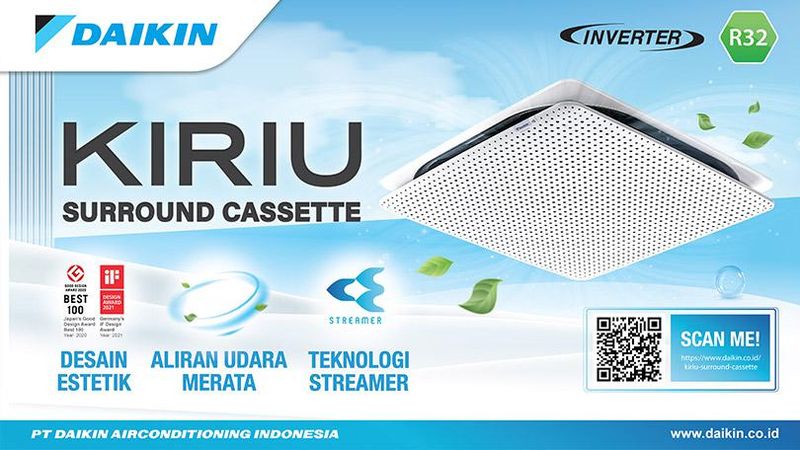 Memasuki akhir kuartal kedua, PT Daikin Airconditioning Indonesia (Daikin) memperkenalkan inovasi terbaru pada pendingin udara (air conditioner/AC) mereka.