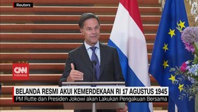 VIDEO: Belanda Resmi Akui Kemerdekaan RI 17 Agustus 1945