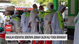 VIDEO: Masalah Kesehatan, Beberapa Jemaah Calon Haji Tunda Berangkat