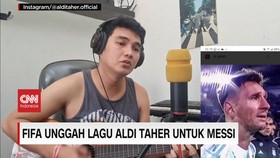 VIDEO: FIFA Unggah Lagu Aldi Taher untuk Messi