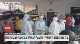 VIDEO: Ibu Rumah Tangga Tewas Sambil Peluk 3 Anak Balita