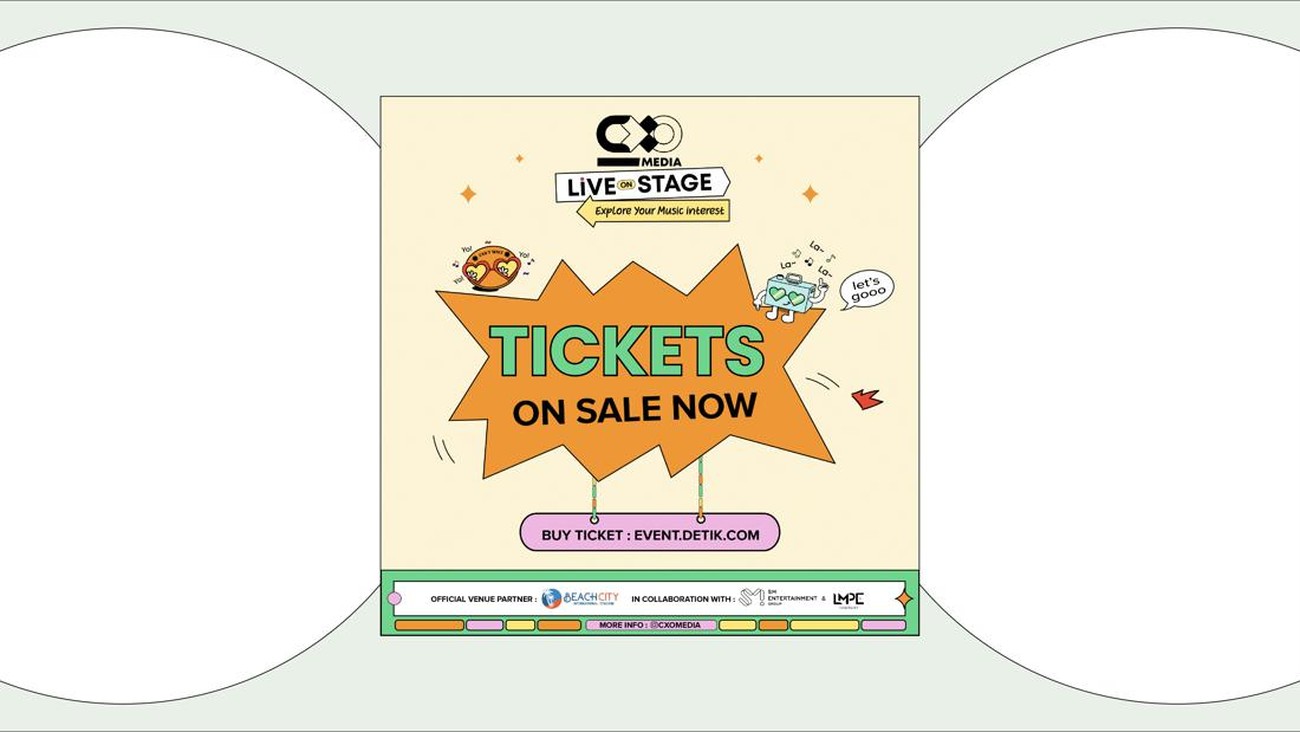 Penjualan Tiket CXO Media on Stage Diiringi Antusiasme