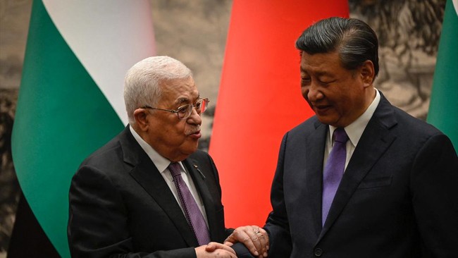 Presiden Palestina Mahmoud Abbas menyuarakan dukungan terhadap kebijakan "keras" China di Xinjiang, kampung jutaan etnis Uighur dan minoritas Muslim lainnya.