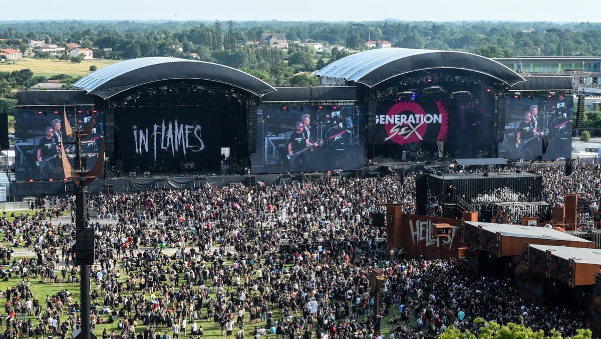 FOTO: Raungan 'Neraka' Kembali Bergema di Hellfest 2023