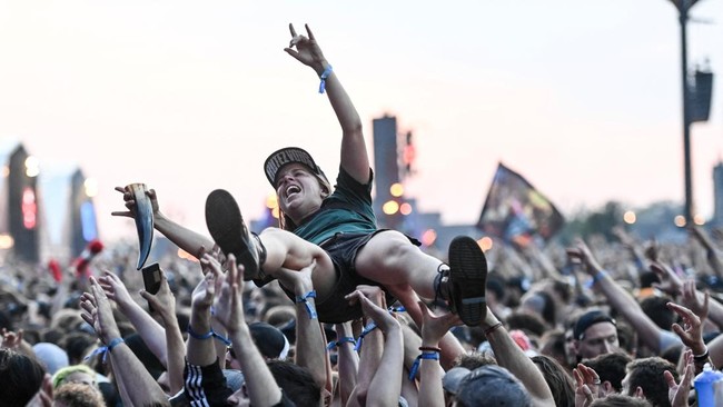 FOTO: Raungan 'Neraka' Kembali Bergema di Hellfest 2023
