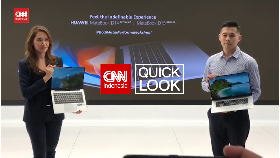 VIDEO: Tampilan Huawei MateBook D14 dan D15, Bisa 'Split' 180 Derajat