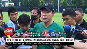 VIDEO: Tiba di Jakarta, Timnas Indonesia Langsung Gelar Latihan