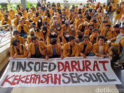 Desak Pengusutan Dugaan Kekerasan Seks di Kampus, Mahasiswa Unsoed Demo