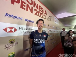 Momen Romantis Anthony Ginting Lamar Kekasih