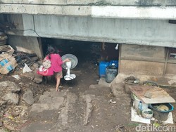 Satpol PP Pindahkan 79 Keluarga di Kolong Tol Jelambar Baru ke Rusun