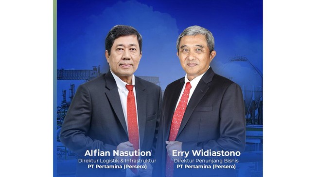 Hasil RUPS menetapkan Alfian Nasution sebagai Direktur Logistik & Infrastruktur Pertamina, dan Erry Widiastono sebagai Direktur Penunjang Bisnis Pertamina.