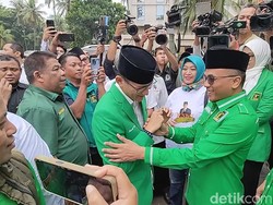 Jadi Kader Baru, Sandiaga Uno Hadiri Rapimnas PPP di Hotel Sultan Jakarta