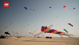 VIDEO: Festival Layang-layang Penuhi Langit Pulau Fanoe Denmark