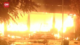 VIDEO: Rumah Menteri India di Manipur Dibakar Massa