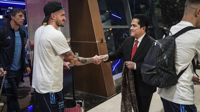 Ketua Umum PSSI Erick Thohir merasa Indonesia tidak mendapatkan apresiasi yang semestinya setelah Lionel Messi absen dalam duel Timnas Indonesia vs Argentina.