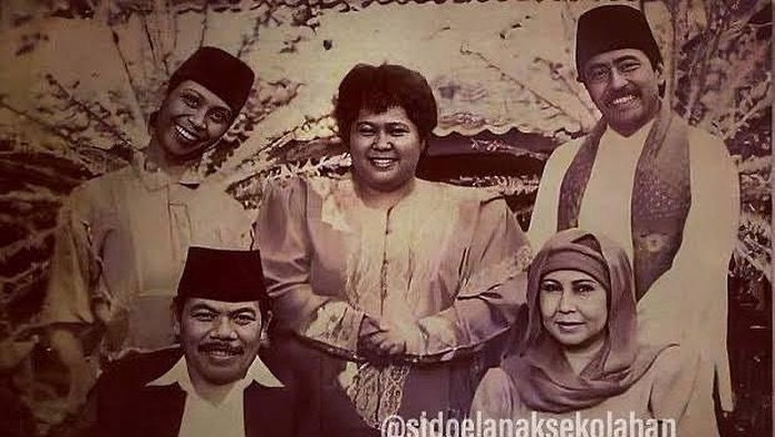 Foto keluarga Si Doel/Foto: Instagram.com/@sidoealanaksekolahan