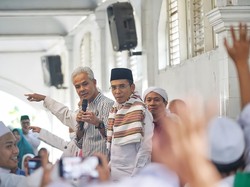 Reaksi Ganjar Ditanya Potensi TGB Jadi Cawapres
