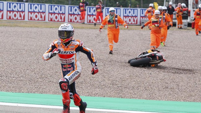 Marc Marquez tak menampik sedang menjalani momen yang berat di dalam lintasan MotoGP sehingga sulit meraih kemenangan.