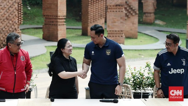 Hasto mengatakan diskusi antara Puan dan AHY merupakan hal yang baik lantaran dua tokoh pemimpin muda itu tengah membangun tali persahabatan.