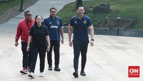 FOTO: Puan Bertemu AHY di GBK