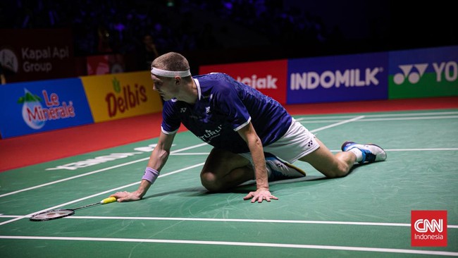 Lee Chia Hao membicarakan pertemuan spesial dengan Viktor Axelsen pada babak pertama Hong Kong Open 2023, Rabu (13/9).