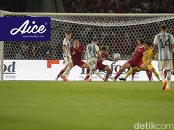 Indonesia Vs Argentina Tuntas, Garuda Takluk 0-2