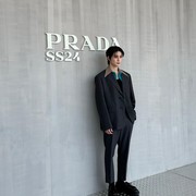6 Potret Menawan Jaehyun NCT Saat Menghadiri Prada Spring/Summer 2024 Show di Milan Fashion Week 2023