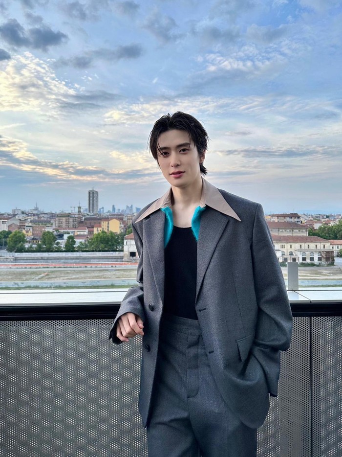 Selain itu, Jaehyun NCT juga turut menghadiri acara 'After Party' dalam pergelaran Prada Fashion Show di Milan Fashion Week 2023 tersebut./ Foto: twitter.com/NCTsmtown