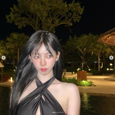 Pakai Bikini, 7 Momen Keseruan Karina & Ningning aespa di Kolam Renang