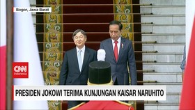 VIDEO: Presiden Jokowi Terima Kunjungan Kaisar Naruhito