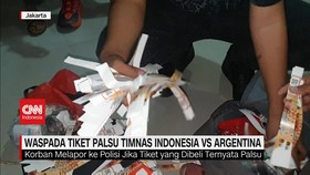 VIDEO: Waspada Tiket Palsu Timnas Indonesia vs Argentina